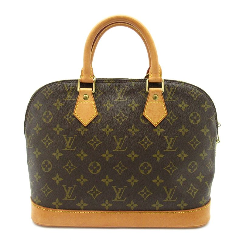 Louis Vuitton Alma Monogram Handbag Brown — view 4