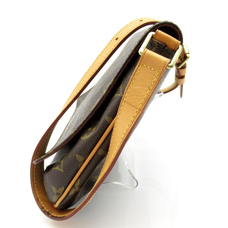 Louis Vuitton Musette Tango Short Monogram Shoulder Bag Brown — view 3