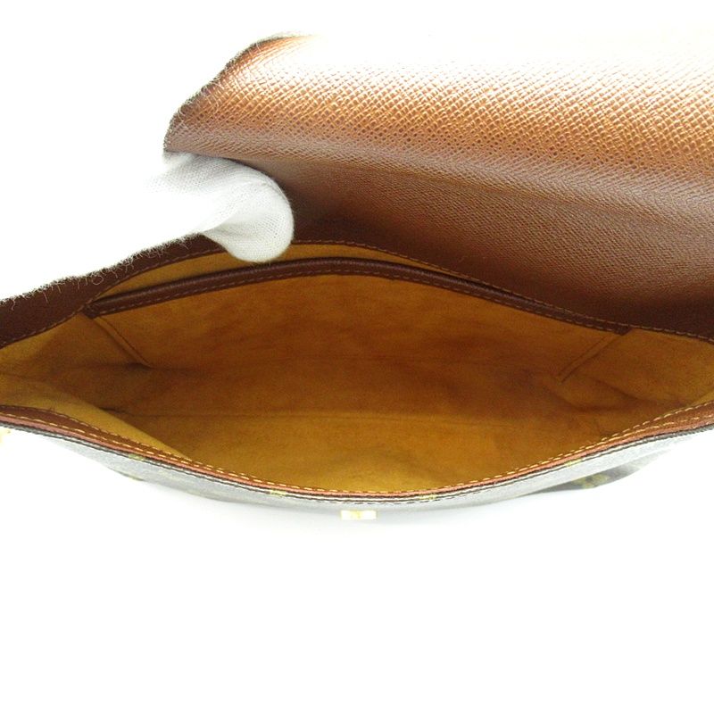 Louis Vuitton Musette Tango Short Monogram Shoulder Bag Brown — view 7