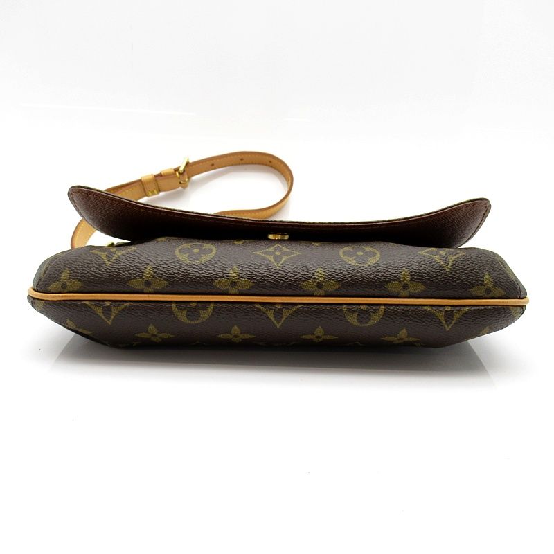 Louis Vuitton Musette Tango Short Monogram Shoulder Bag Brown — view 6