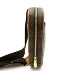 Louis Vuitton Pochette Gange Monogram Belt Bag Brown — view 5