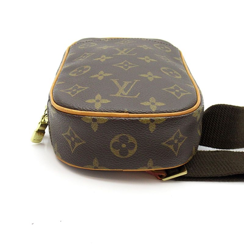 Louis Vuitton Pochette Gange Monogram Belt Bag Brown — view 6