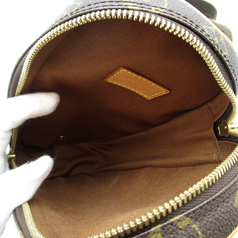 Louis Vuitton Pochette Gange Monogram Belt Bag Brown — view 7