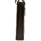 Louis Vuitton Sac Plat NV Monogram Leather Handbag Brown — view 5