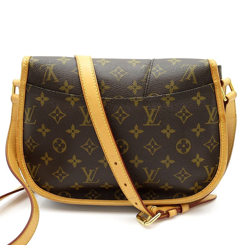 Louis Vuitton Menilmontant PM Monogram Shoulder Bag Brown — view 4