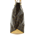Louis Vuitton Cabas Mezzo Monogram Tote Bag Brown — view 5