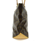 Louis Vuitton Cabas Mezzo Monogram Tote Bag Brown — view 3
