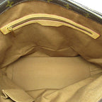 Louis Vuitton Cabas Mezzo Monogram Tote Bag Brown — view 7