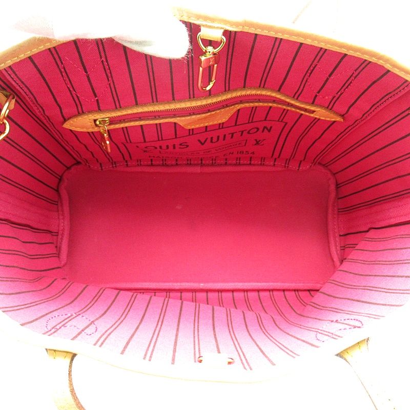 Louis Vuitton Neverfull PM Monogram Tote Bag Pivoine — view 7