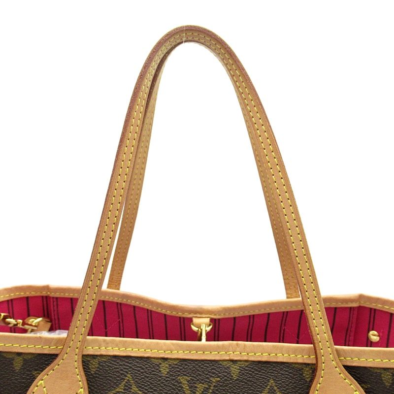 Louis Vuitton Neverfull PM Monogram Tote Bag Pivoine — view 2