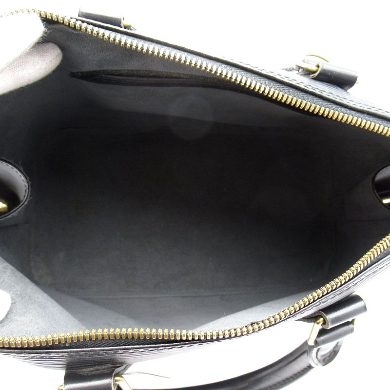 Louis Vuitton Alma Epi Handbag Noir — view 7