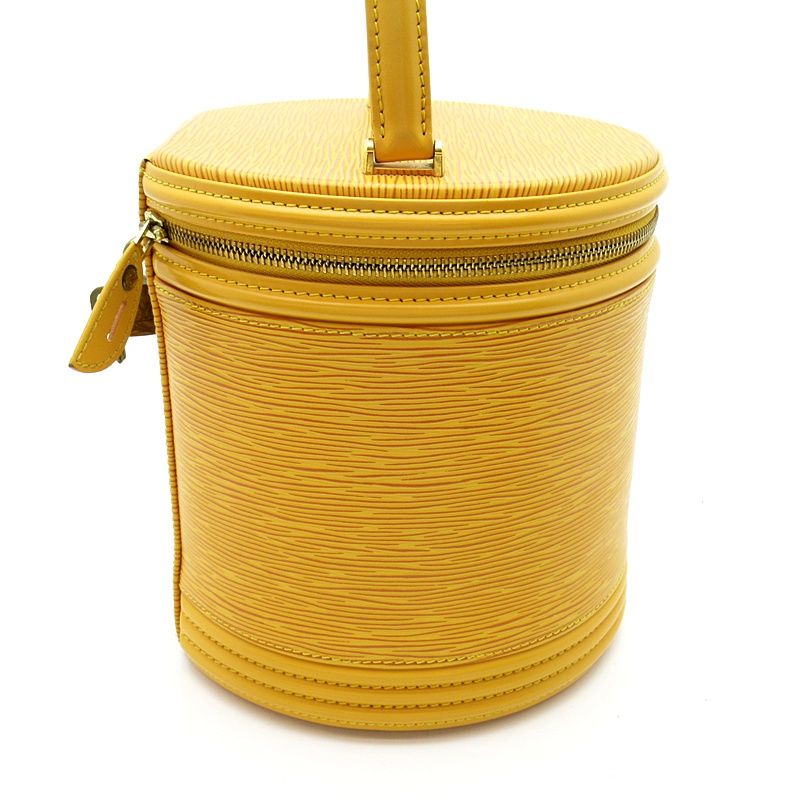 Louis Vuitton Cannes Epi Handbag Tassili Yellow — view 5