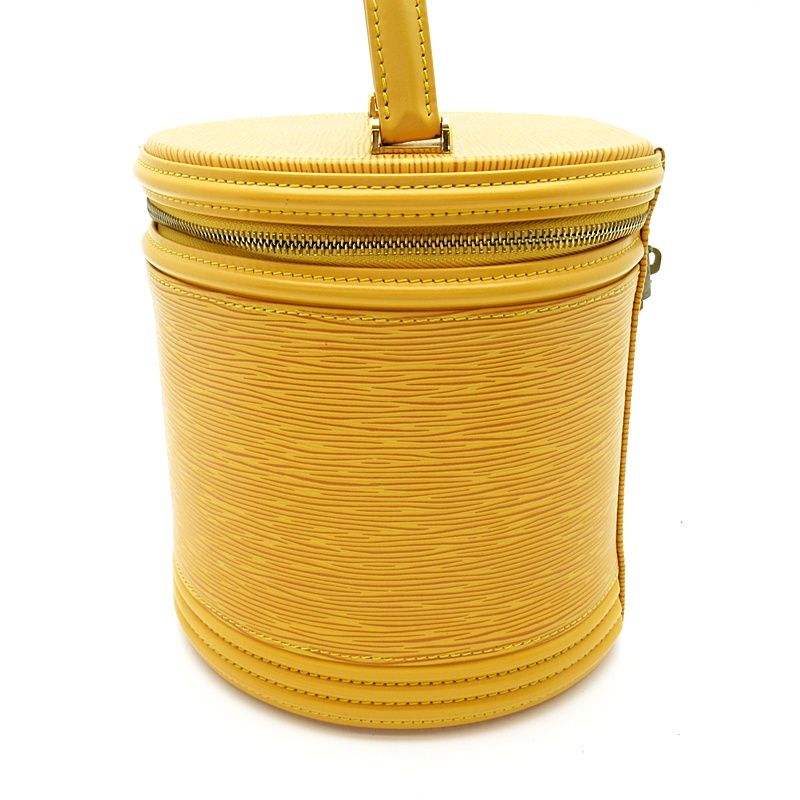 Louis Vuitton Cannes Epi Handbag Tassili Yellow — view 3