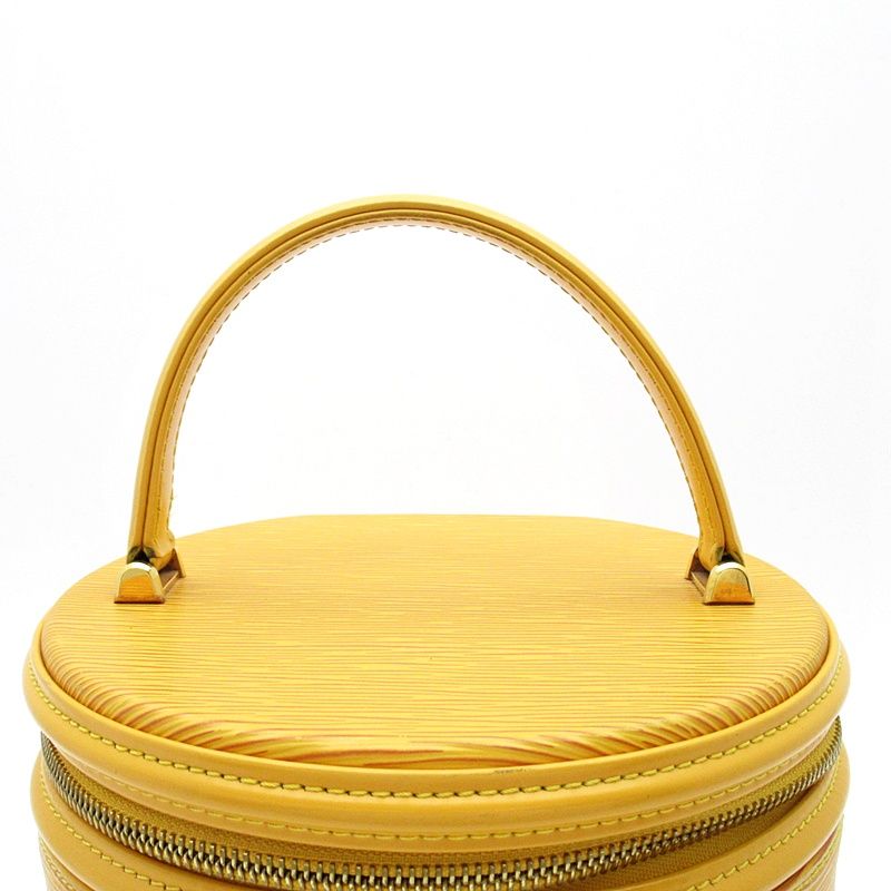 Louis Vuitton Cannes Epi Handbag Tassili Yellow — view 2