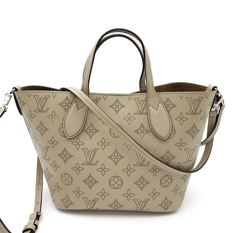 Louis Vuitton Blossom PM Mahina Handbag Galet — view 4