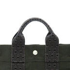 Hermes Herline Tote Bag PM Canvas Gray — view 2
