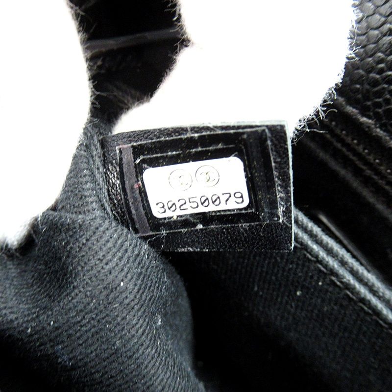 Chanel Coco Handle XS 2-Way Handbag So Black Caviar Leather — view 8