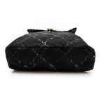 Chanel Travel Line Backpack Nylon Black — view 5
