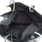 Gucci Tote Bag GG Canvas Leather Black — view 7
