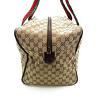 Gucci Sherry Line Boston Bag GG Canvas Leather Beige — view 3