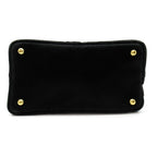 Prada Canapa Tote Bag TPM Canvas Black — view 6