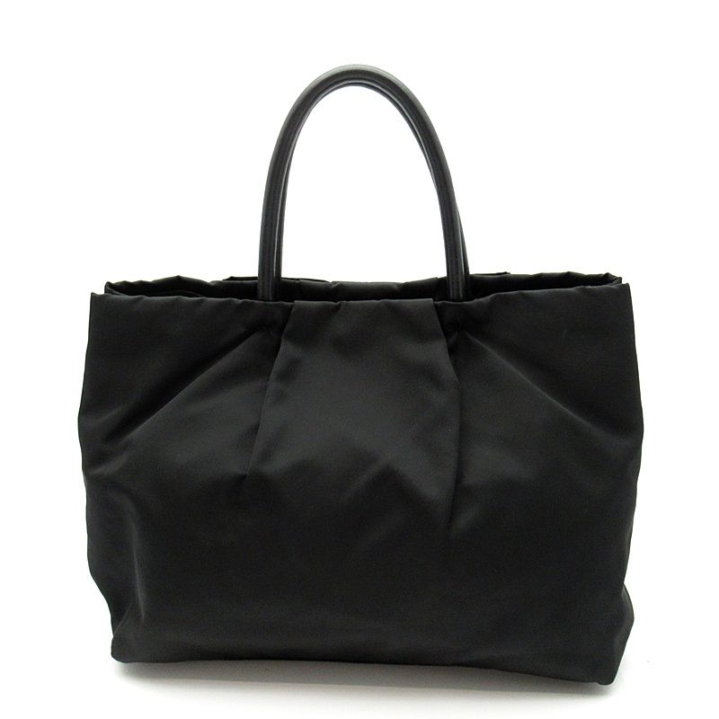 Prada Ribbon Handbag Nylon Black — view 4