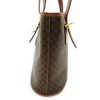 Celine Macadam Tote Bag Leather Brown — view 3