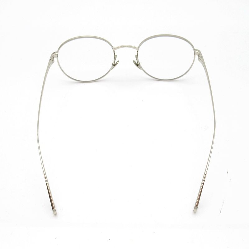 Chanel Oval Shape Optical Eyewear Metal Silver — view 2