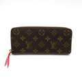 Louis Vuitton Portefeuille Clemence Monogram Hot Pink Wallet