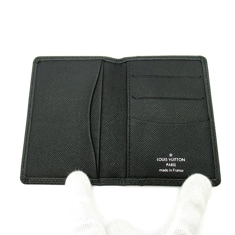 Louis Vuitton Pocket Organizer Taiga Ardoise — view 6