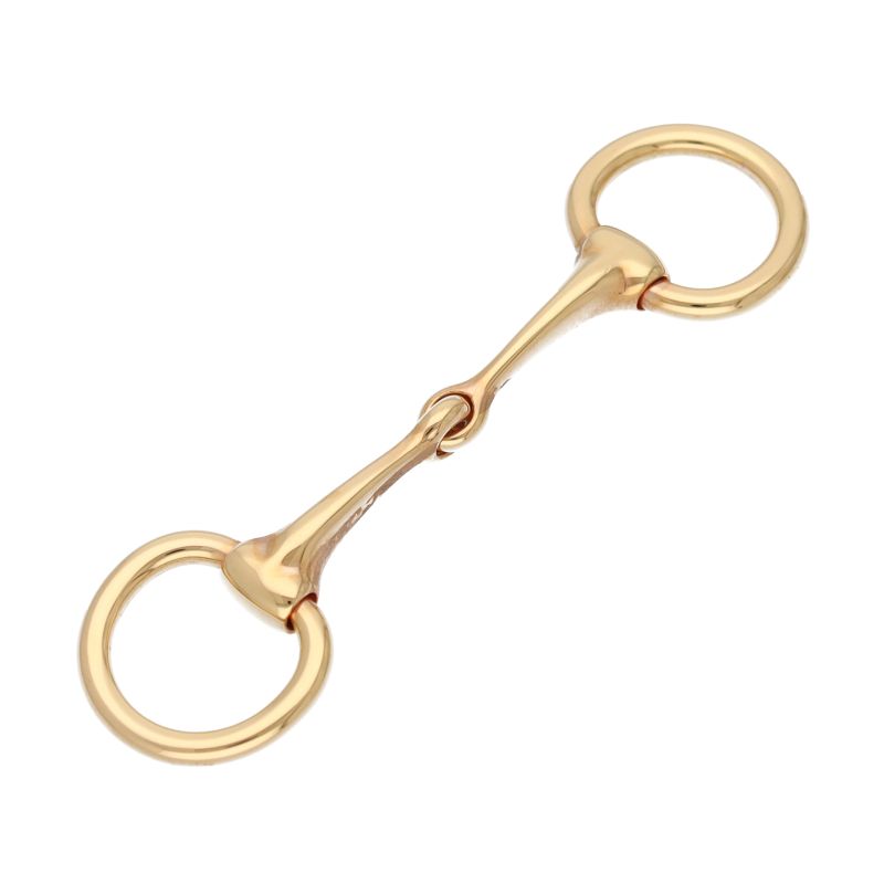 Hermes Mini Mall Scarf Ring Twilly 00 Permabrass