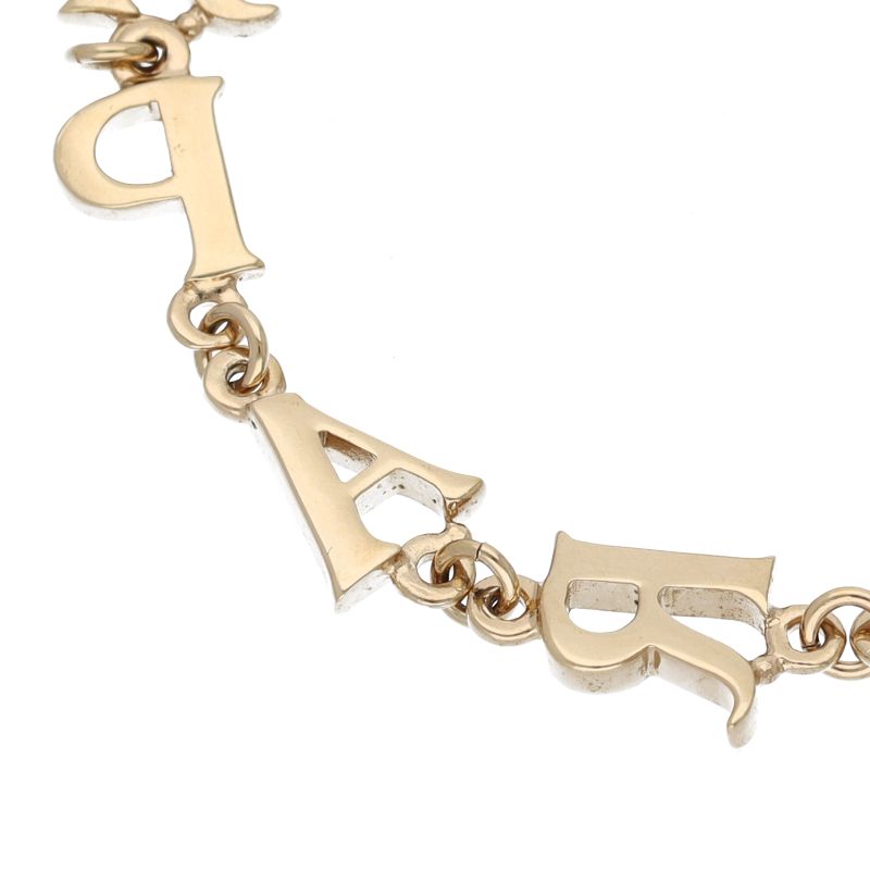 Dior Logo Charm Bracelet Brass — view 2