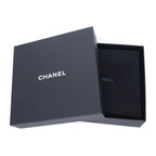 Chanel CC Logo Rhinestone Necklace Brass — view 4