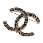 Chanel CC Logo Brooch Lace