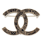 Chanel CC Logo Brooch Lace — view 2