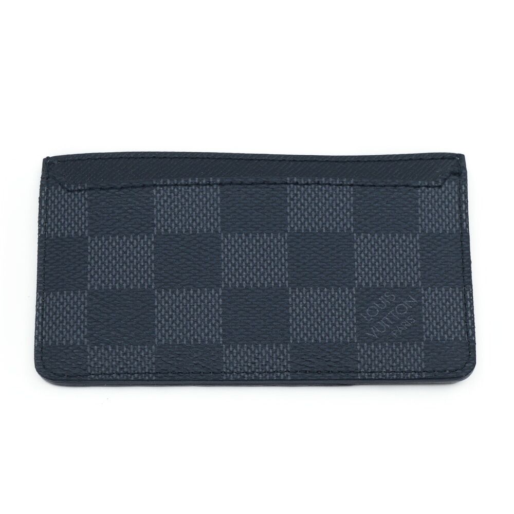 Louis Vuitton Neo Card Case Black Damier