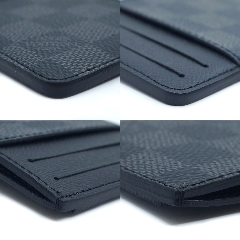 Louis Vuitton Neo Card Case Black Damier — view 5