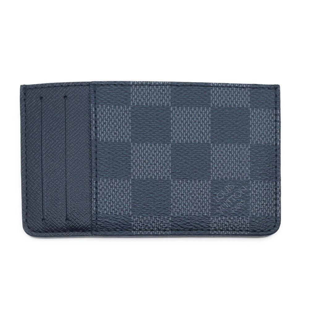 Louis Vuitton Neo Card Case Black Damier — view 2