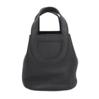 Hermes in the Loop 18 Handbag Taurillon Clemence Black — view 3
