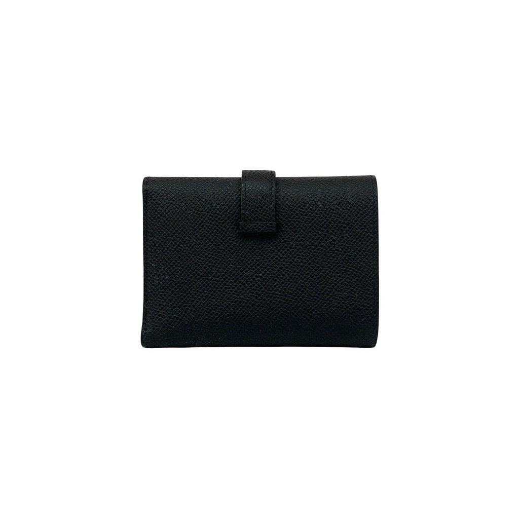 Hermes Bearn Combine Veau Epsom Trifold Wallet Mini Black — view 2
