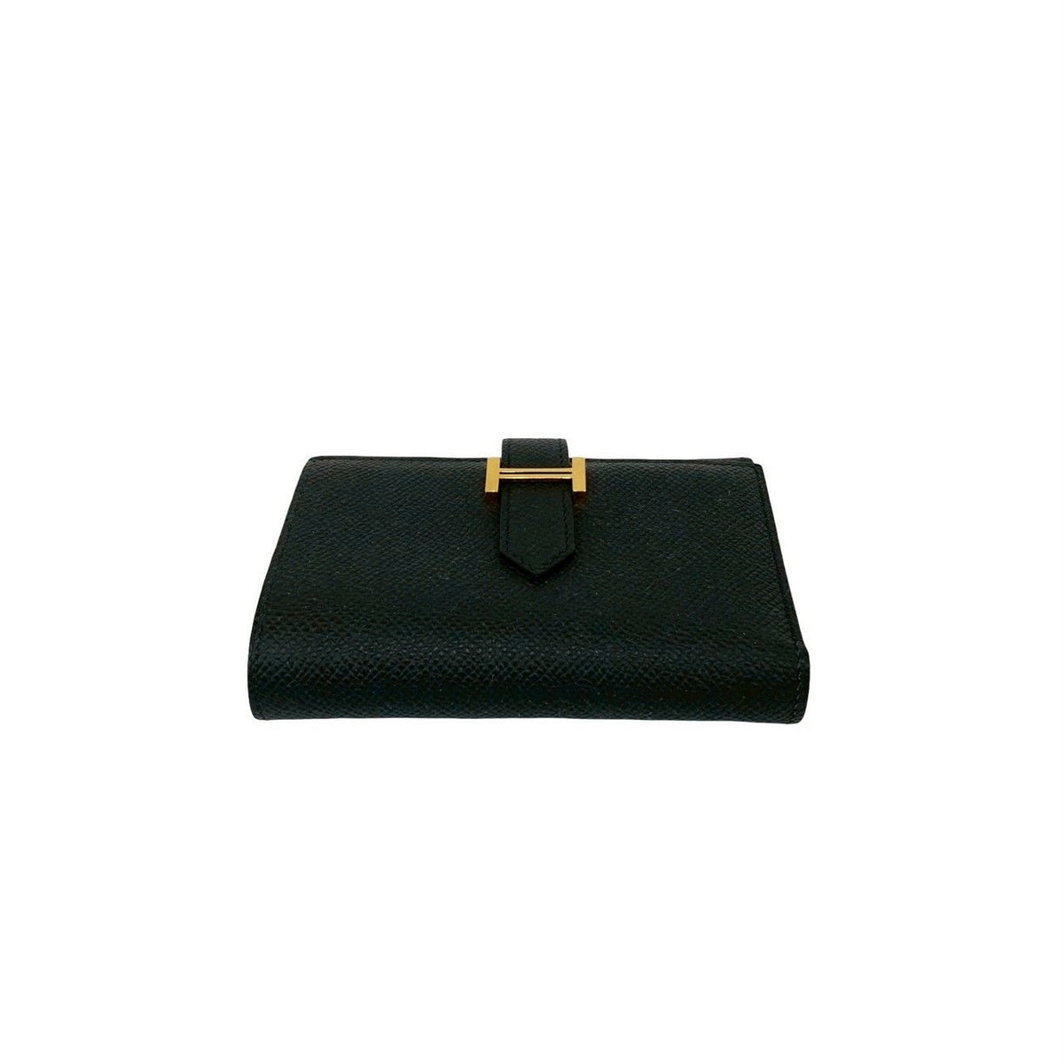 Hermes Bearn Combine Veau Epsom Trifold Wallet Mini Black — view 6