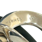 Hermes Vintage 925 Sterling Silver Bracelet Bangle — view 2