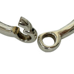 Hermes Vintage 925 Sterling Silver Bracelet Bangle — view 4