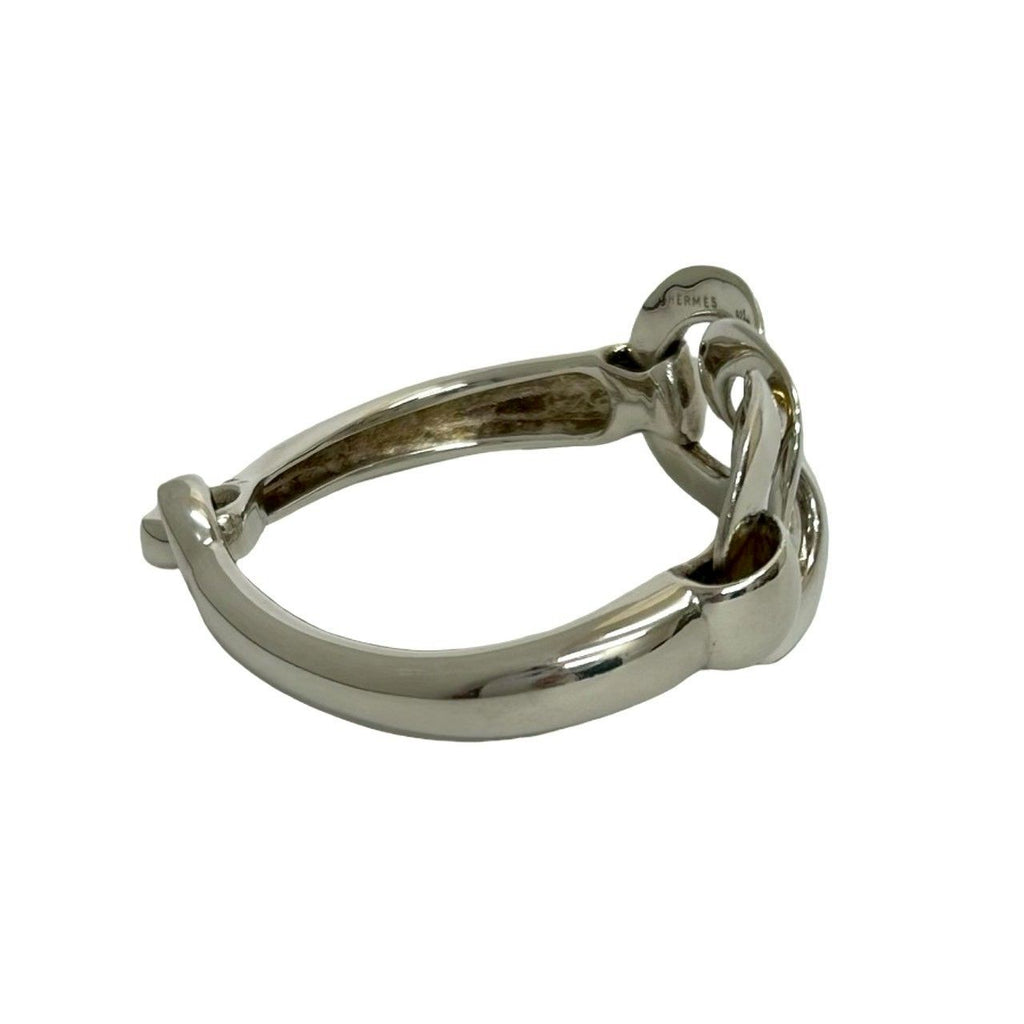 Hermes Vintage 925 Sterling Silver Bracelet Bangle — view 6