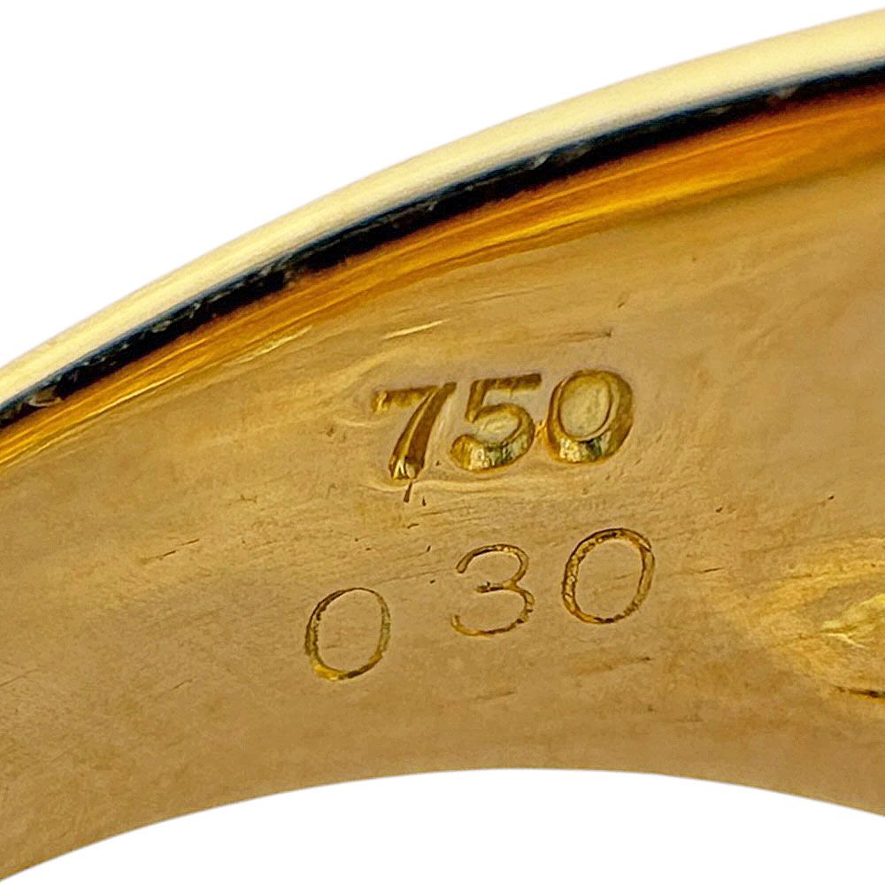 Celine Ring 18k Yellow Gold Diamond — view 7