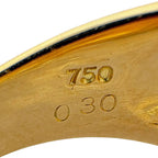 Celine Ring 18k Yellow Gold Diamond — view 7