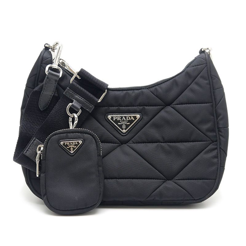 Prada Padded Re-Nylon Shoulder Bag