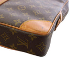 Louis Vuitton Monogram Porte Documents Voyage Tote Bag Brown — view 6