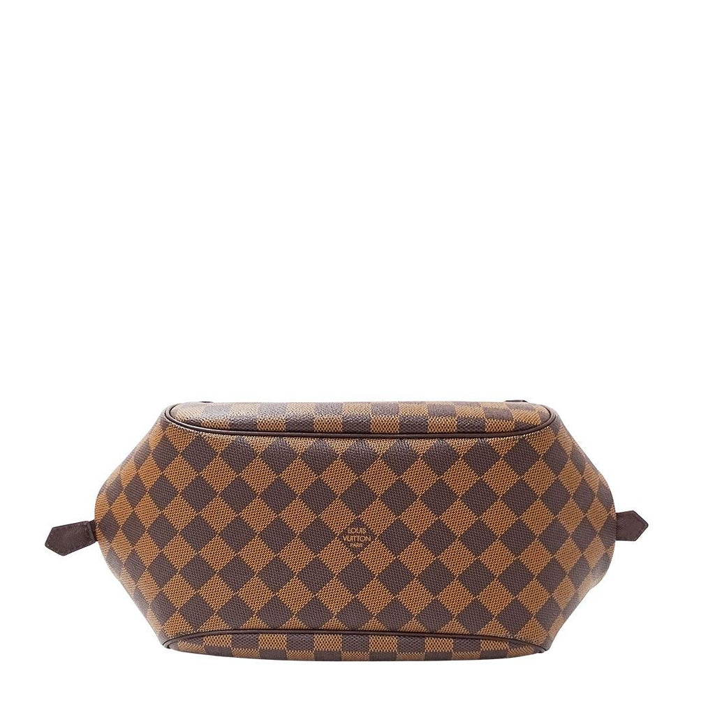 Louis Vuitton Bag Handbag Damier Canvas Belem MM Brown Handle — view 3