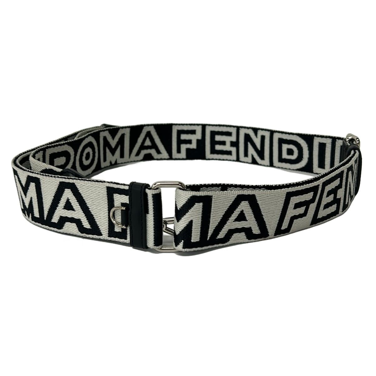 Fendi Shoulder Strap White Black Marc Jacobs Collaboration Leather — view 2
